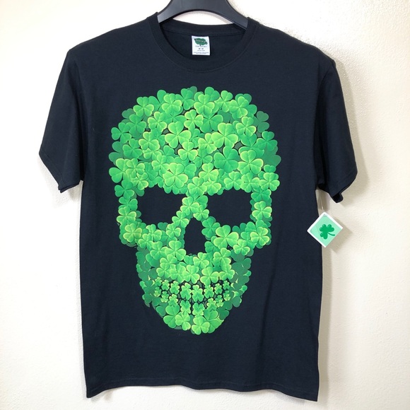 Other - 🔴Shamrock Sugar Skull St Patrick’s Day T-shirt